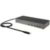 StarTech.com USB C telakka - Kolmen 4K näytön USB Type-C telakointiasema - 100W Power Delivery - DP 1.4 Alt Mode & DSC, 2x DisplayPort 1.4/HDMI 2.0 - 6xUSB (2x 10Gbps) - Windows/Chrome