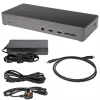 StarTech.com USB C telakka - Kolmen 4K näytön USB Type-C telakointiasema - 100W Power Delivery - DP 1.4 Alt Mode & DSC, 2x DisplayPort 1.4/HDMI 2.0 - 6xUSB (2x 10Gbps) - Windows/Chrome