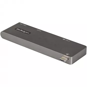 StarTech.com USB-C-moniporttiadapteri MacBook Pro/Air – USB Type-C–4K HDMI, 100 W Power Delivery läpivienti, SD-/MicroSD-paikka, 2-porttinen USB 3.0 keskitin – Kannettava USB-C mini-telakka