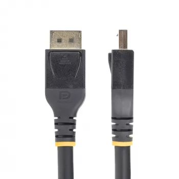 StarTech.com 10m (33ft) Active DisplayPort 1.4 kaapeli, DP8K DisplayPort kaapeli w/HBR3, HDR10, MST, DSC 1.2, HDCP 2.2, 8K 60Hz, 4K 120Hz - DP 1.4 kaapeli M/M