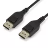 StarTech.com 2 m VESA-sertifioitu DisplayPort 1.4 kaapeli – 8K 60Hz HBR3 HDR – 1,8 m Super UHD DisplayPort–DisplayPort näyttökaapeli – Ultra HD 4K 120Hz DP 1.4 ohut videokaapeli M/M DP-liitin