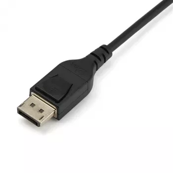 StarTech.com 2 m VESA-sertifioitu DisplayPort 1.4 kaapeli – 8K 60Hz HBR3 HDR – 1,8 m Super UHD DisplayPort–DisplayPort näyttökaapeli – Ultra HD 4K 120Hz DP 1.4 ohut videokaapeli M/M DP-liitin