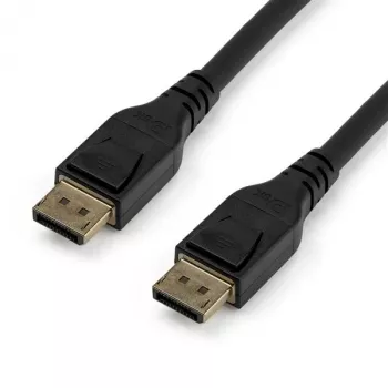 StarTech.com 3 m VESA-sertifioitu DisplayPort 1.4 kaapeli, 8K 60 Hz HBR3 HDR, UHD DisplayPort–DisplayPort näyttökaapeli, Ultra HD 4K 120 Hz DP 1.4 videokaapeli M/M DP-liitin