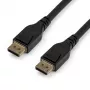 StarTech.com 3 m VESA-sertifioitu DisplayPort 1.4 kaapeli, 8K 60 Hz HBR3 HDR, UHD DisplayPort–DisplayPort näyttökaapeli, Ultra HD 4K 120 Hz DP 1.4 videokaapeli M/M DP-liitin
