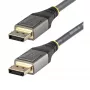 StarTech.com 3m VESA-sertifioitu DisplayPort 1.4 -kaapeli – 8K 60 Hz HDR10 – Ultra HD 4K 120 Hz video – DP 1.4 -kaapeli / johto – näytöille/näyttölaitteille – DisplayPort–DisplayPort-kaapeli – M/M