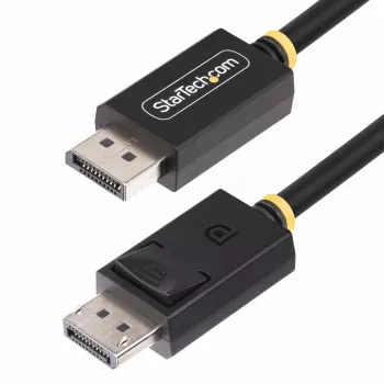 StarTech.com 2m DisplayPort 2.1 kaapeli, VESA-sertifioitu DP40 DisplayPort-kaapeli UHBR10/HDR/HDCP 2.2, 8K 60Hz/4K 144Hz DSC 1.2a, 40Gbit/s, DP 2.1 kaapeli, UHD-näyttökaapeli, M/M