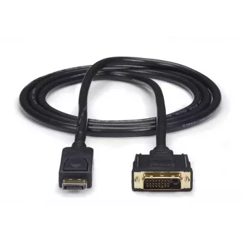 StarTech.com 1,8 m DisplayPort–DVI-kaapeli, DisplayPort–DVI-adapterikaapeli, passiivinen DP–DVI-D-videomuunnin, 1080p – korvaa DP2DVIMM6