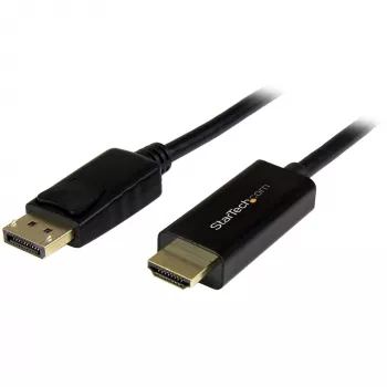 StarTech.com 2m DisplayPort–HDMI-kaapeli - 4K 30Hz - DisplayPort–HDMI-adapterikaapeli - DP 1.2–HDMI näyttökaapelimuunnin - lukittuva DP-liitin - passiivinen DP–HDMI-kaapeli