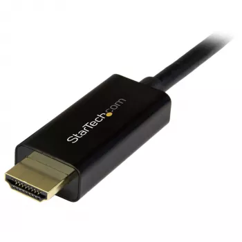 StarTech.com 2m DisplayPort–HDMI-kaapeli - 4K 30Hz - DisplayPort–HDMI-adapterikaapeli - DP 1.2–HDMI näyttökaapelimuunnin - lukittuva DP-liitin - passiivinen DP–HDMI-kaapeli