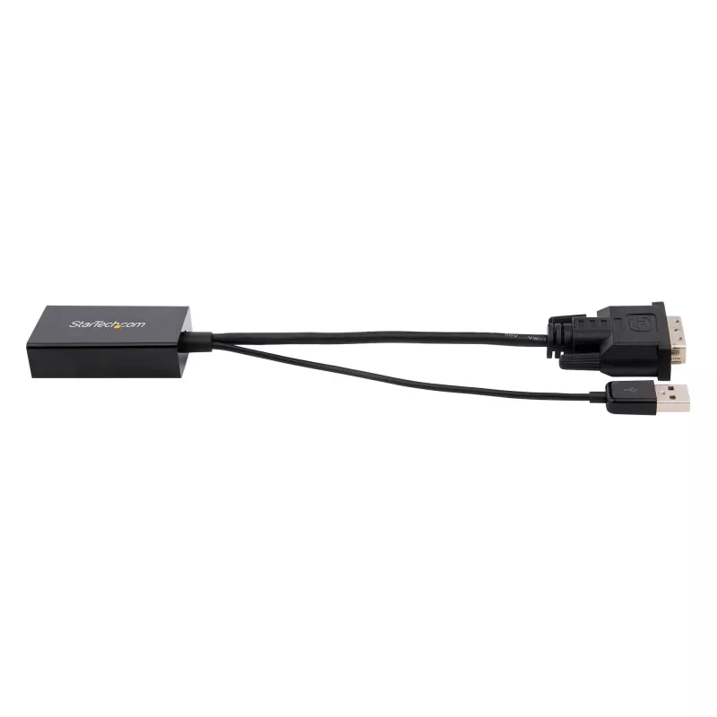 StarTech.com DVI–DisplayPort-adapteri – USB-virransyöttö – 1920 x 1200 – DVI–DisplayPort-muunnin – videoadapteri – DVI-D–DP