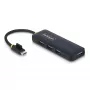 StarTech.com 4-porttinen USB-C-keskitin, 5 Gbit/s, USB-C 4x USB-A:han, väylävirralla toimiva, pieni matkakäyttöön tarkoitettu mini-keskitin, moniporttinen USB 3.0 -jakaja, kannettava keskitin, ylivirtasuojaus