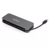 StarTech.com 4-porttinen USB 3.0 -hubi - USB-A 4x USB-A:ksi - SuperSpeed 5Gbps kannettava USB 3.1 Gen 1 Type-A -hubi - USB-väylästä virtansa saava - kannettavan/pöytäkoneen USB-hubi pitkällä 28 cm:n kaapelilla ja kaapelinhallinnalla~4-porttinen USB 3.0 -hubi - USB-A 4x USB-A:ksi - SuperSpeed 5Gbps kannettava USB 3.2 Gen 1 Type-A -hubi - USB-väylästä virtansa saava - kannettavan/pöytäkoneen