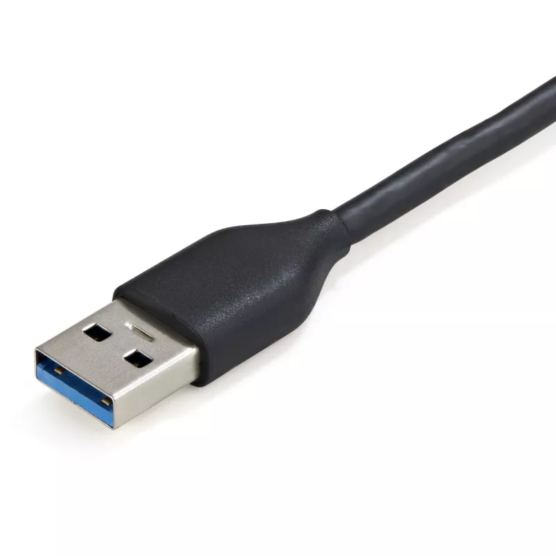 StarTech.com 4-porttinen USB 3.0 -hubi - USB-A 4x USB-A:ksi - SuperSpeed 5Gbps kannettava USB 3.1 Gen 1 Type-A -hubi - USB-väylästä virtansa saava - kannettavan/pöytäkoneen USB-hubi pitkällä 28 cm:n kaapelilla ja kaapelinhallinnalla~4-porttinen USB 3.0 -hubi - USB-A 4x USB-A:ksi - SuperSpeed 5Gbps kannettava USB 3.2 Gen 1 Type-A -hubi - USB-väylästä virtansa saava - kannettavan/pöytäkoneen