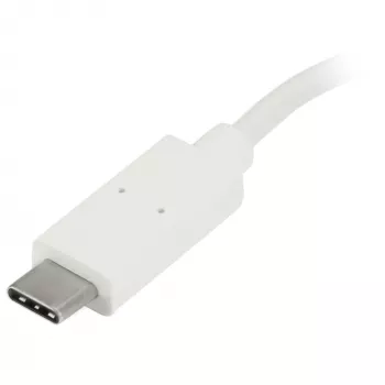 StarTech.com 4-porttinen USB-C-hubi, 1x USB-C- ja 3x USB-A-liitännällä (SuperSpeed 5 Gbit/s) – USB-väylävirralla toimiva – kannettava/kannettavan USB 3.0 -sovitinhubi – USB 3.2 Gen 1 Type-C -hubi – Valkoinen~4-porttinen USB-C-hubi, 1x USB-C- ja 3x USB-A-liitännällä (SuperSpeed 5 Gbit/s) – USB-väylävirralla toimiva – kannettava/kannettavan USB 3.0 -sovitinhubi – USB 3.2 Gen 1 Type-C -hubi