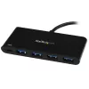 StarTech.com HB30C4AFPD 4-porttinen USB-C-keskitin, USB-C – 4x USB-A, USB 3.0 SuperSpeed 5Gbps, Power Delivery 2.0
