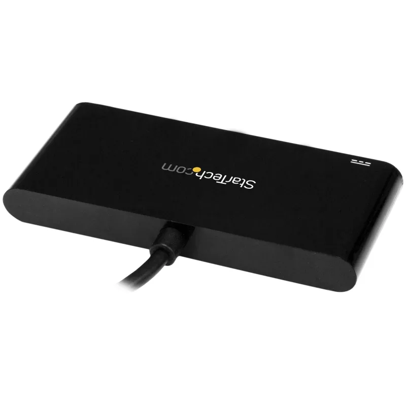 StarTech.com HB30C4AFPD 4-porttinen USB-C-keskitin, USB-C – 4x USB-A, USB 3.0 SuperSpeed 5Gbps, Power Delivery 2.0