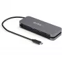 StarTech.com 4-porttinen USB-C-hubi - 3x USB-A/1x USB-C - 5Gbps USB 3.0 Type-C -hubi (3.2/3.1 Gen 1) - väylävirralla toimiva - kannettava USB-C–USB-A-sovitinhubi - 28,5 cm:n (11,2 tuuman) kaapeli kaapelinhallinnalla~4-porttinen USB-C-hubi - 3x USB-A/1x USB-C - USB 3.0 Type-C -hubi - USB 3.2 Gen 1 (5 Gbit/s) - väylävirralla toimiva - kannettava USB-C–USB-A-sovitinhubi - 11,2 tuuman (28,5 cm:n)