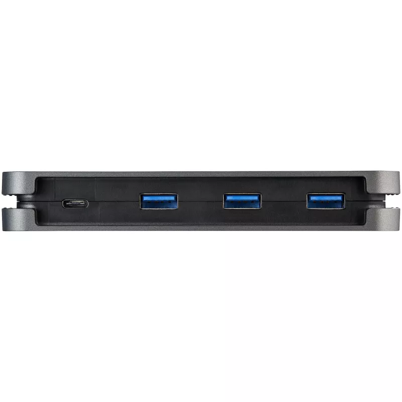 StarTech.com 4-porttinen USB-C-hubi - 3x USB-A/1x USB-C - 5Gbps USB 3.0 Type-C -hubi (3.2/3.1 Gen 1) - väylävirralla toimiva - kannettava USB-C–USB-A-sovitinhubi - 28,5 cm:n (11,2 tuuman) kaapeli kaapelinhallinnalla~4-porttinen USB-C-hubi - 3x USB-A/1x USB-C - USB 3.0 Type-C -hubi - USB 3.2 Gen 1 (5 Gbit/s) - väylävirralla toimiva - kannettava USB-C–USB-A-sovitinhubi - 11,2 tuuman (28,5 cm:n)