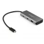 StarTech.com 4-porttinen USB C -keskitin, jossa 2x USB A ja 2x USB C – SuperSpeed 10 Gbit/s USB Type-C 3.1/3.2 Gen 2 -keskitin – USB-väylävirransyöttö – kannettava USB-C–USB-adapterikeskitin – alumiini – 25 cm (9,8