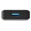 StarTech.com 4-porttinen USB C -keskitin, jossa 2x USB A ja 2x USB C – SuperSpeed 10 Gbit/s USB Type-C 3.1/3.2 Gen 2 -keskitin – USB-väylävirransyöttö – kannettava USB-C–USB-adapterikeskitin – alumiini – 25 cm (9,8 inch) kaapeli