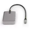 StarTech.com 4-porttinen USB-C-keskitin USB-C DP Alt Mode -videolähdöllä 4K 60Hz - 3x USB-A, 1x USB Type-C, 100W Power Delivery -läpivienti, USB 3.2 10Gbps, 30cm kaapeli, kannettava USB-keskitin