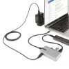 StarTech.com 4-porttinen USB-C-keskitin USB-C DP Alt Mode -videolähdöllä 4K 60Hz - 3x USB-A, 1x USB Type-C, 100W Power Delivery -läpivienti, USB 3.2 10Gbps, 30cm kaapeli, kannettava USB-keskitin