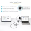StarTech.com 4-porttinen USB-C-keskitin USB-C DP Alt Mode -videolähdöllä 4K 60Hz - 3x USB-A, 1x USB Type-C, 100W Power Delivery -läpivienti, USB 3.2 10Gbps, 30cm kaapeli, kannettava USB-keskitin