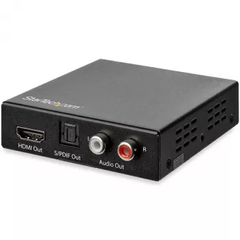 StarTech.com 4K HDMI -audion erotin, 4K 60 Hz -tuki, musta, 4096 x 2160 pikseliä, 1280 x 720, 1920 x 1080, 1920 x 1200, 3840 x 2160, 4096 x 2160, 60 Hz, 5.1 kanavaa, HDMI