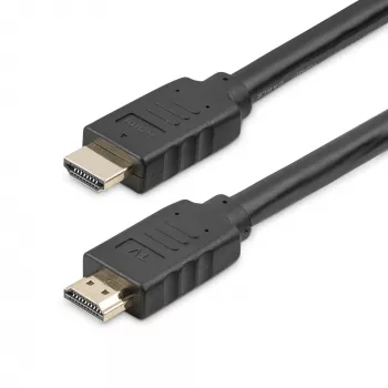 StarTech.com 50 ft (15 m) HDMI 2.0 -kaapeli - 4K 60 Hz aktiivinen HDMI-kaapeli - CL2 sertifioitu seinäasennukseen - pitkä, tukeva High Speed UHD HDMI -kaapeli - HDR, 18 Gbit/s - uros-uros-kaapeli - musta