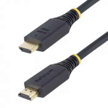 StarTech.com 30 cm (1 ft) High Speed HDMI -kaapeli, 4K 60 Hz/1440p 144 Hz, HDR10/HDCP 2.2/ARC, 18 Gbit/s, UHD HDMI 2.0 -kaapeli TV:lle/monitorille/näytölle, TPE-päällyste