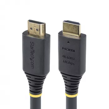 StarTech.com 7 m Premium-sertifioitu High-Speed-HDMI-kaapeli, 4K 60Hz/1440p 144Hz, HDR10/HDCP 2.2/ARC, 18 Gbit/s, UHD HDMI 2.0 -kaapeli TV/monitori/näyttö, TPE-päällyste