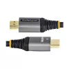 StarTech.com 2 m Premium Certified HDMI 2.0 -kaapeli – High Speed Ultra HD 4K 60 Hz HDMI -kaapeli Ethernetillä – HDR10, ARC – UHD-HDMI-videokaapeli – UHD-monitoreille, televisioille, näytöille – M/M