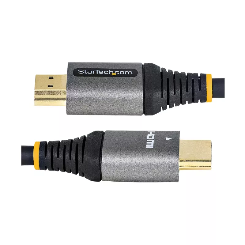 StarTech.com 2 m Premium Certified HDMI 2.0 -kaapeli – High Speed Ultra HD 4K 60 Hz HDMI -kaapeli Ethernetillä – HDR10, ARC – UHD-HDMI-videokaapeli – UHD-monitoreille, televisioille, näytöille – M/M