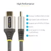 StarTech.com 2 m Premium Certified HDMI 2.0 -kaapeli – High Speed Ultra HD 4K 60 Hz HDMI -kaapeli Ethernetillä – HDR10, ARC – UHD-HDMI-videokaapeli – UHD-monitoreille, televisioille, näytöille – M/M