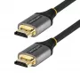 StarTech.com 5 m Premium-sertifioitu HDMI 2.0 -kaapeli – High-Speed Ultra HD 4K 60Hz HDMI -kaapeli Ethernetillä – HDR10, ARC – UHD HDMI -videokaapeli – UHD-monitoreille, televisioille, näytöille – M/M