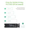 ICY BOX IB-1817Ma-C31 SSD-kotelo hopea M.2