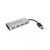 ICY BOX IB-AC6104 USB 3.2 Gen 1 (3.1 Gen 1) Type-A 5000 Mbit/s valkoinen