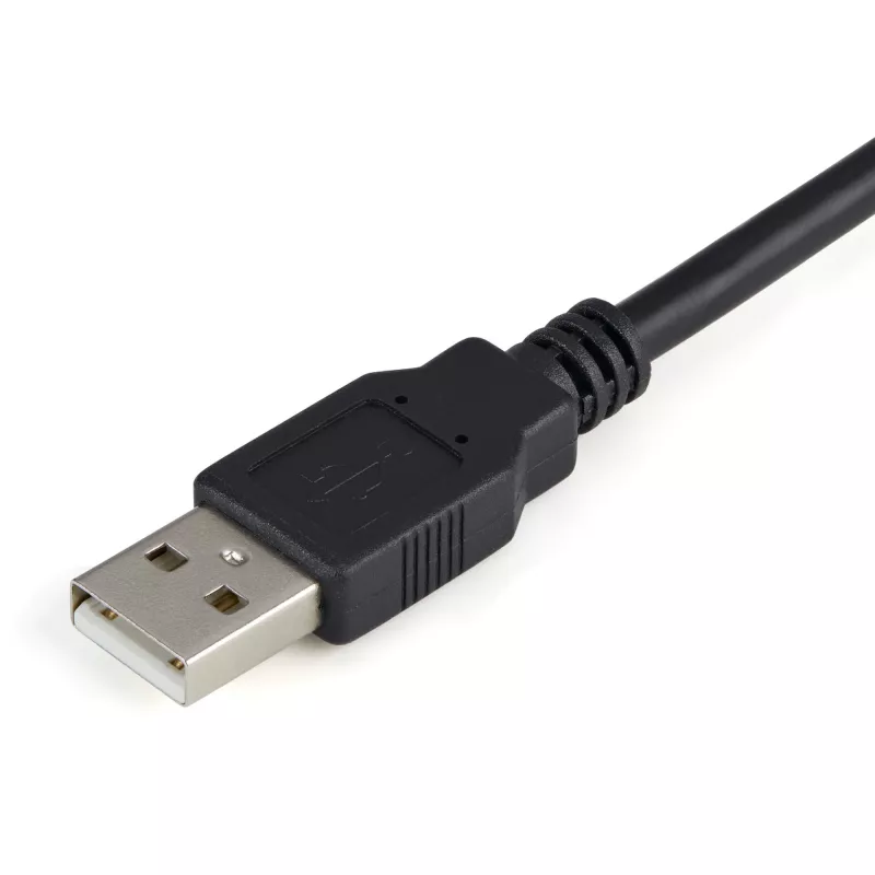 StarTech.com 1 portin FTDI USB-sarjaportti RS232 -adapterikaapeli COM-portin säilytyksellä