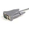 StarTech.com ICUSB232DB25 USB 2.0 -sarja-RS232-sovitinkaapeli, DB9/DB25, harmaa