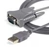 StarTech.com ICUSB232DB25 USB 2.0 -sarja-RS232-sovitinkaapeli, DB9/DB25, harmaa