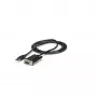 StarTech.com 6ft (1,8m) 1 portin USB-sarjaportti RS232 -adapteri, FTDI DB9 sarja-DCE-adapterikaapeli, nullmodem, USB 2.0 - TAA