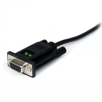 StarTech.com 6ft (1,8m) 1 portin USB-sarjaportti RS232 -adapteri, FTDI DB9 sarja-DCE-adapterikaapeli, nullmodem, USB 2.0 - TAA