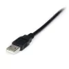 StarTech.com ICUSB232FTN 1-porttinen USB-nollamodeemi-RS232-DB9-sarja-DCE-sovitinkaapeli, FTDI, USB 2.0, musta