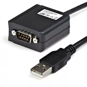 StarTech.com 1,8m 1 portin ammattimainen RS422/485 USB-sarjakaapeli-adapteri COM-portin säilytyksellä, USB-RS422-adapteri - TAA