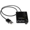 StarTech.com USB-stereoäänisovitin ulkoinen äänikortti SPDIF-digitaaliäänellä ja stereomikrofonilla