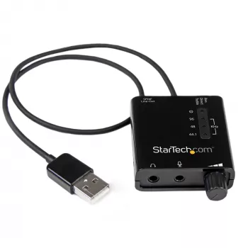 StarTech.com USB-stereoäänisovitin ulkoinen äänikortti SPDIF-digitaaliäänellä ja stereomikrofonilla