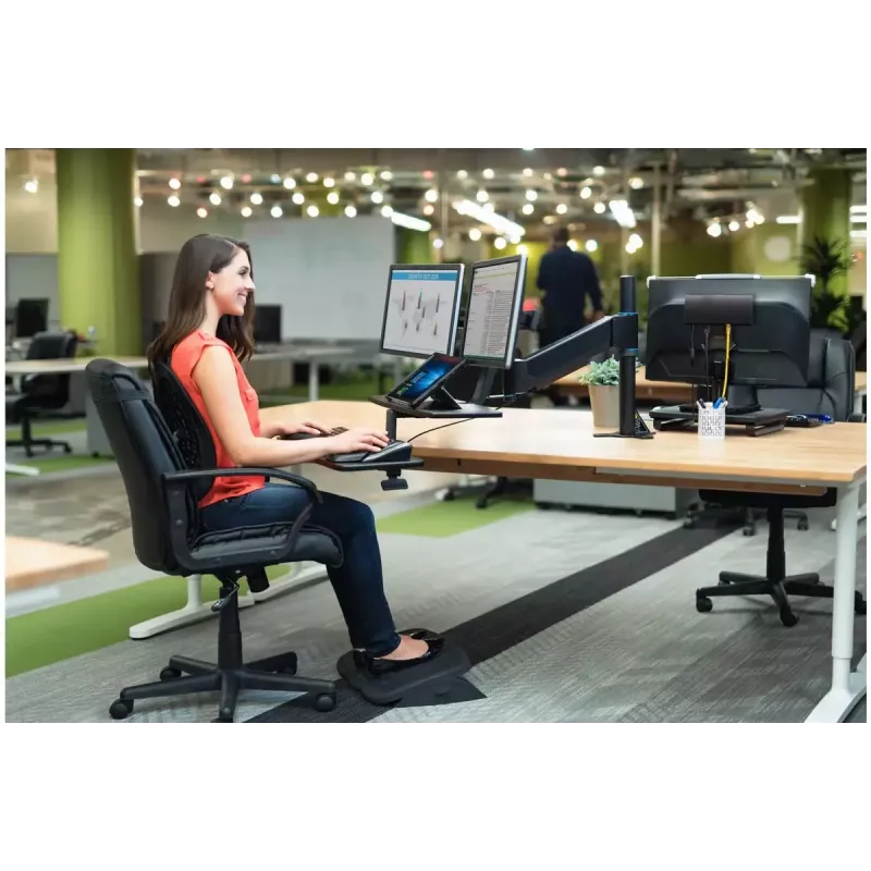 Kensington SmartFit Solemate Plus jalkatuki - musta