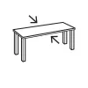 Näyttövarsi Kensington K55512WW Space Saving Single