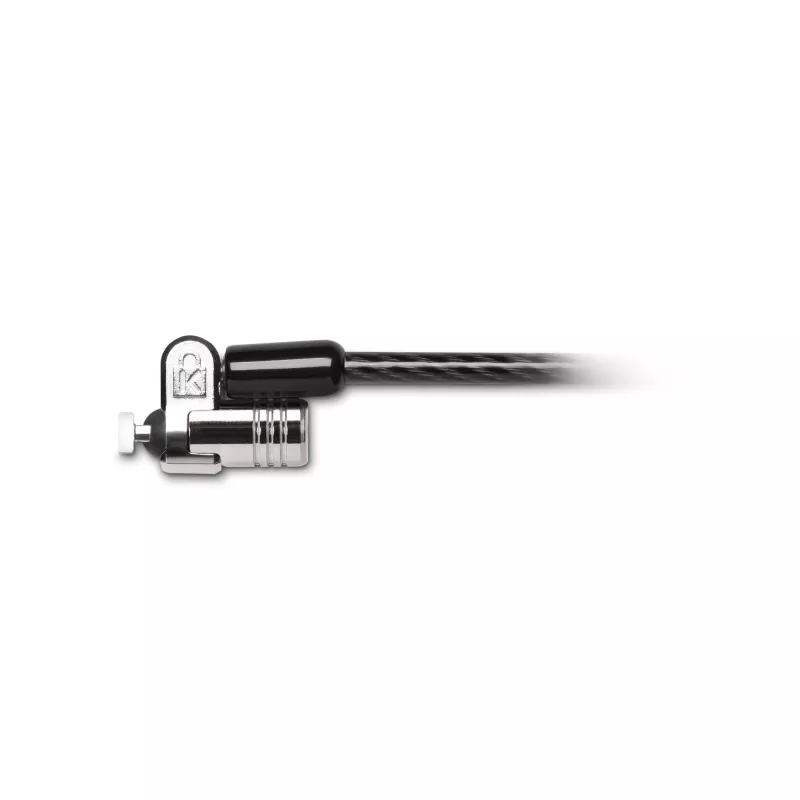 Kensington MICROSAVER 2.0 MK KANNETTAVAN TIETOKONEEN LUKKO, avain, teräs, musta, hopea