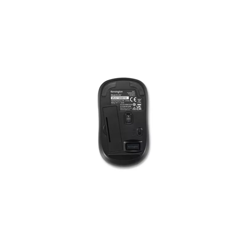 Kensington Wireless Valu-hiiri, molempikätinen, optinen, RF Wireless, 1000 DPI, musta